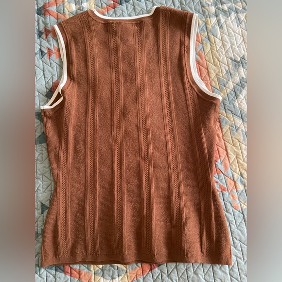 Veronica Beard Cableknit Tank - Picture 5 of 5